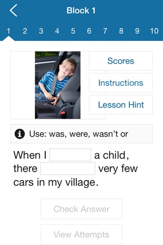 ESL Grammar: Past Tense screenshot 3