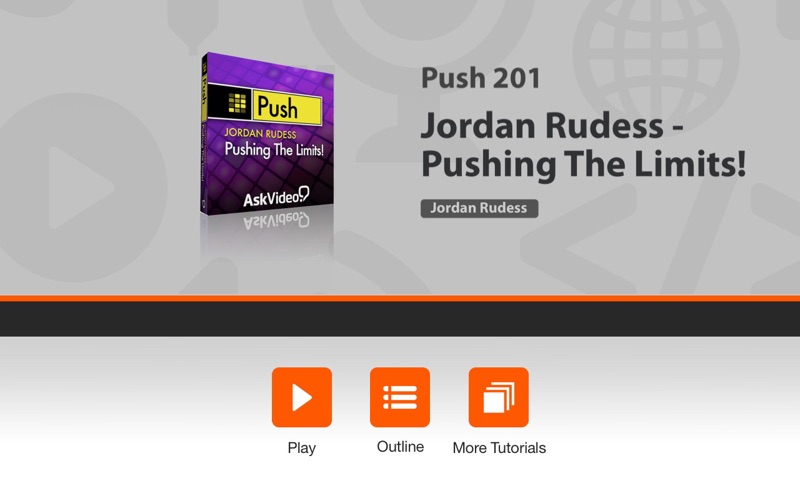 AV for Push 201 - Jordan Rudess - Pushing The Limits thumbnail 1