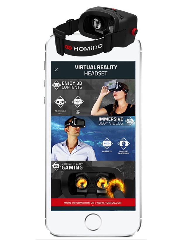 Homido 360 VR player on the App Store