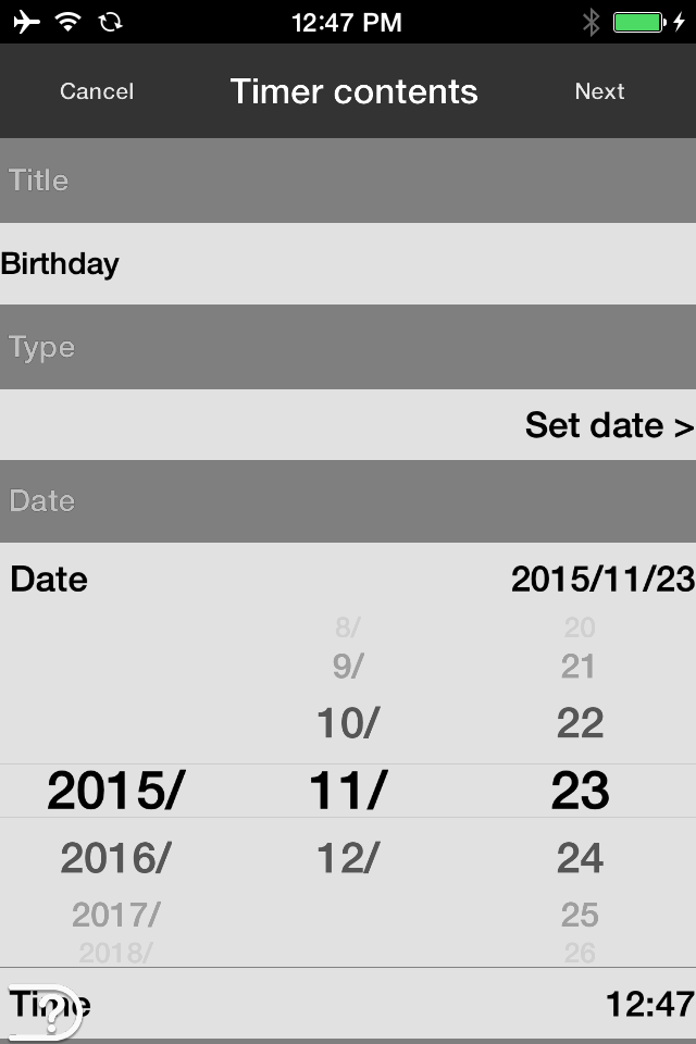 S.N.O.W.S Timer -for SEKAI NO OWARI-