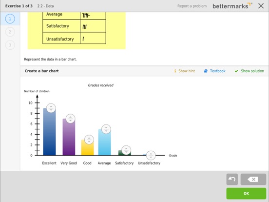 bettermarks wiskunde iPad app afbeelding 1