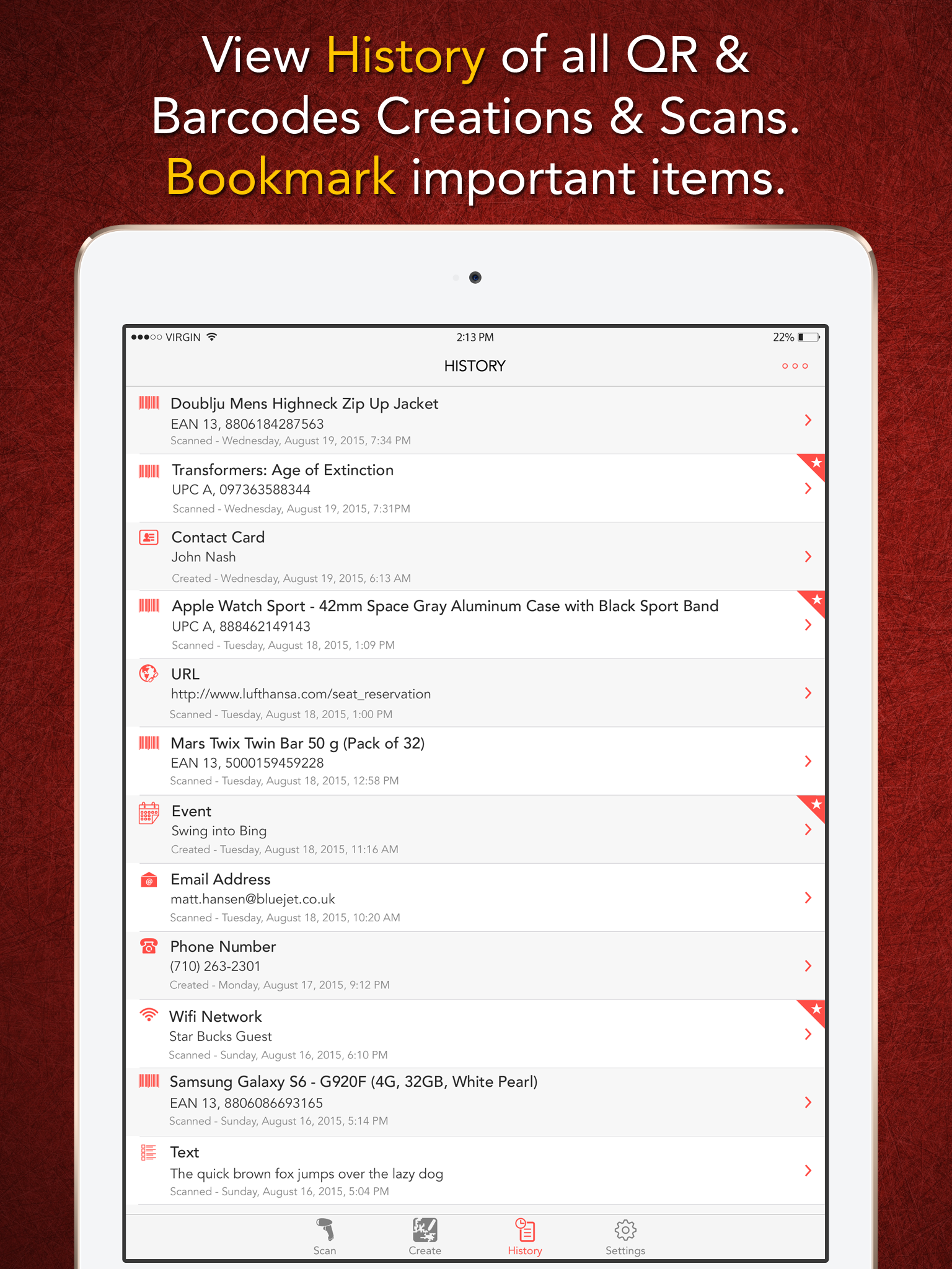 Scanify - Barcode Scanner, Shopping Assistant, and QR Code Reader & Generator screenshot 10