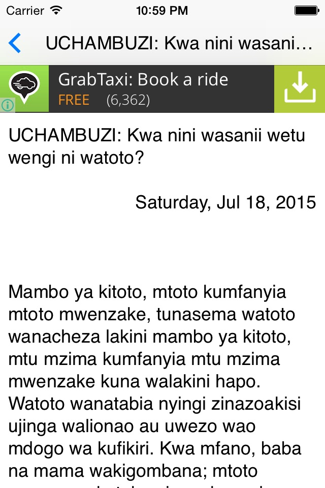 Mwananchi screenshot 4