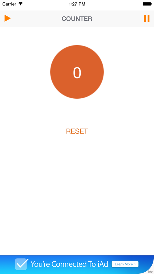 COUNTER CHRONOMETER (iOS) By: Ferran Espuna Prat COUNTER CHRONOMETER (iOS) By: Ferran Espuna Prat