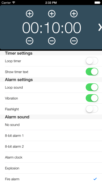Screenshot #3 pour Multi Timer +