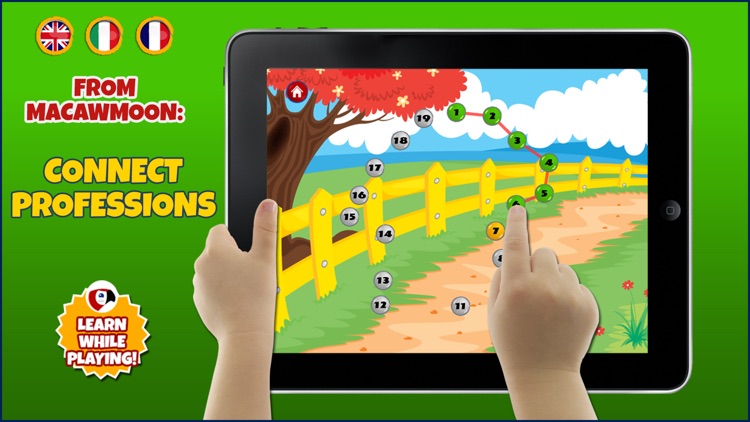 Daddy job - learn numbers with the professions and chore - Macaw Moon