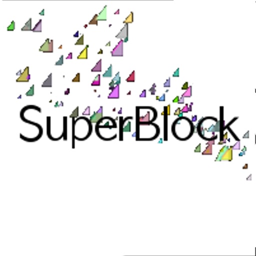 SuperBlock - funky geometric infinite runner iOS App