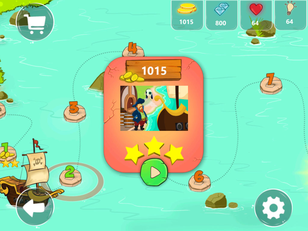 Jigsaw Puzzle Games : A Treasure hunt