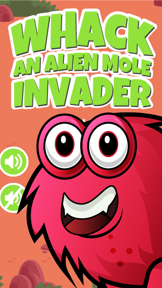 #5. Whack An Alien Mole Invader - Smash The Cute Miner Invaders From Mars! (iOS) By: Volkan Kutlubay