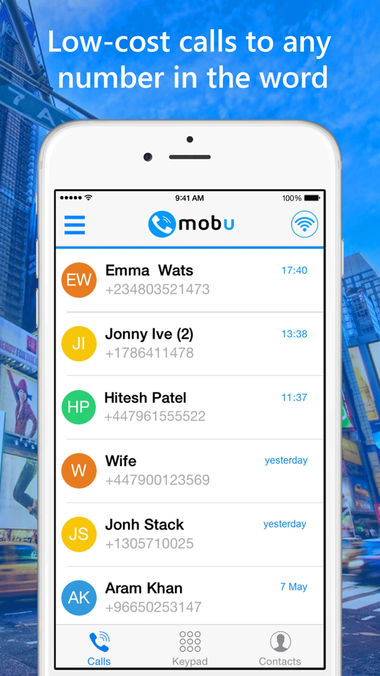Mobu - International Calls App - 2.0.18 - (iOS)