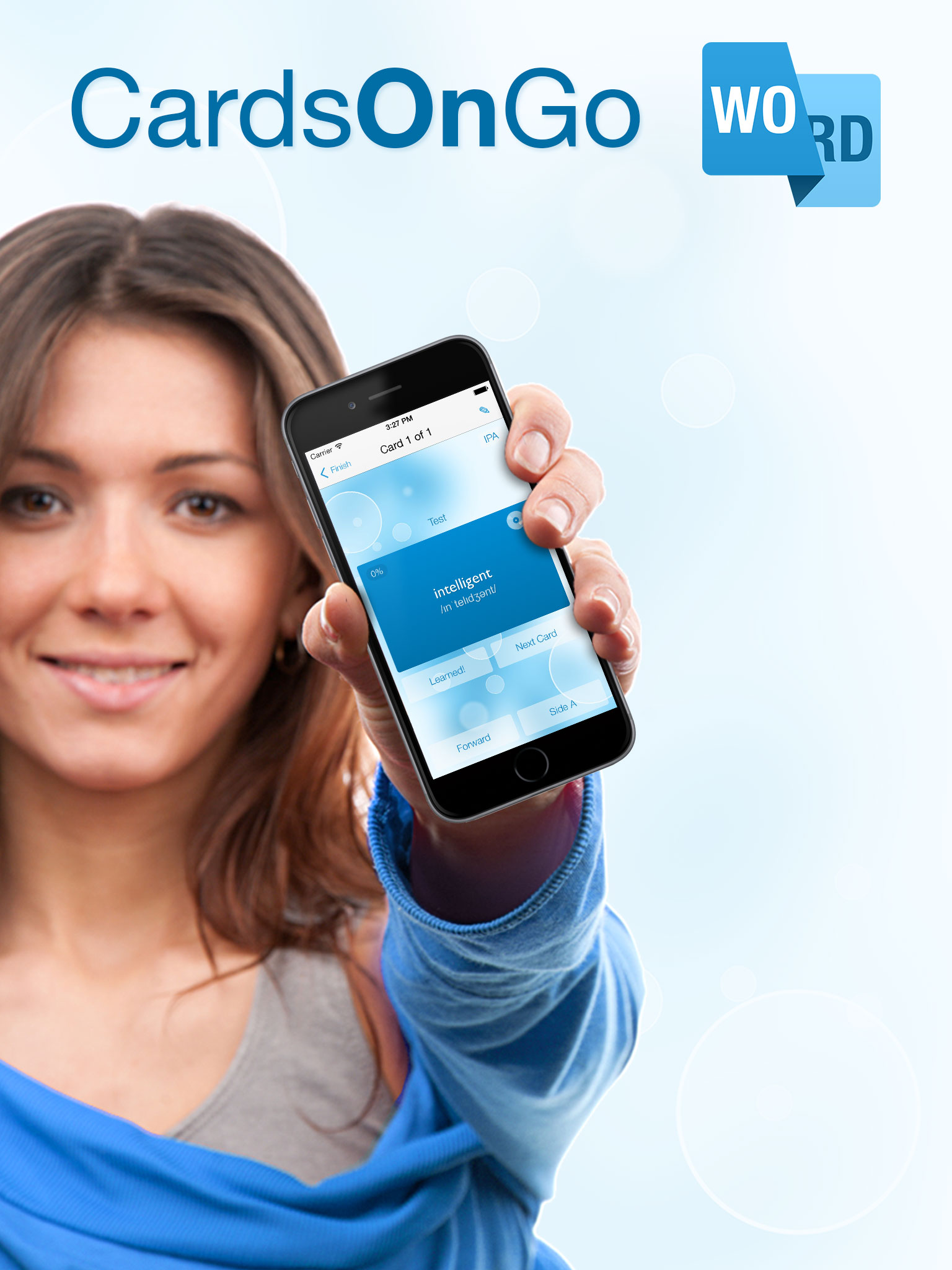 Cards On The Go: foreign language words memorization app with offline dictionaries
