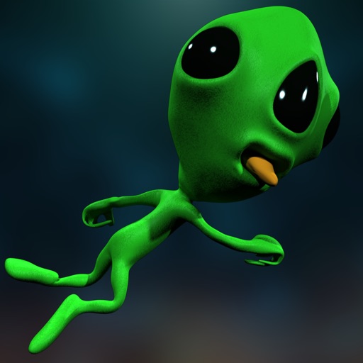 Crazy Alien Galaxy Jumper Madness - amazing air racing arcade game iOS App