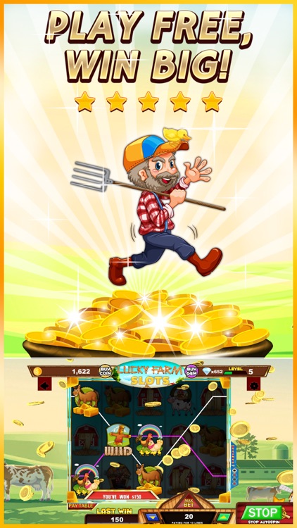 " Lucky Farm Slots " - Barn Harvest Casino