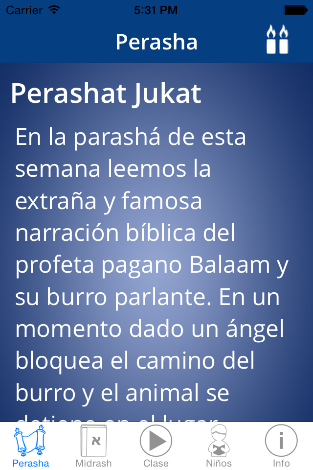 Perasha de la Semana