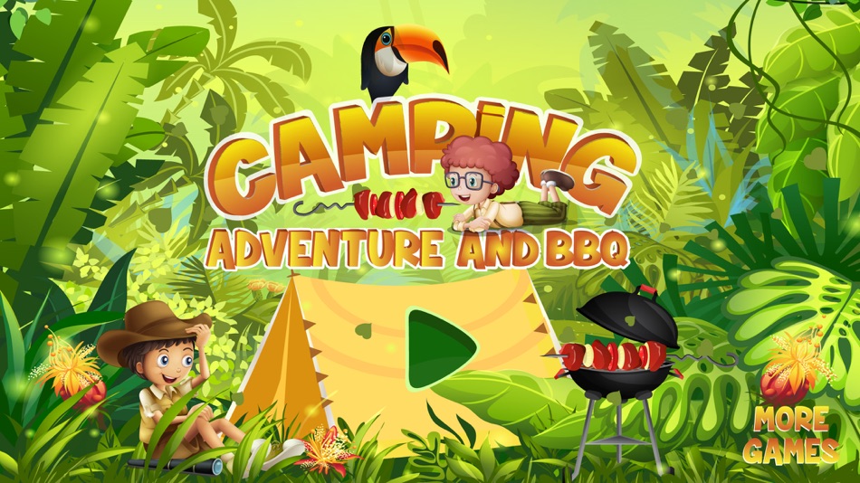 Camping Adventure & BBQ - Outdoor cooking party and fun game - 1.0.2 - (iOS)