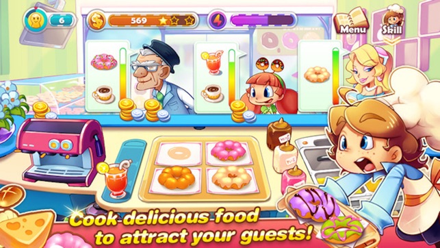 Restaurant Chef - donut and ice cream maker simulation game(圖3)-速報App