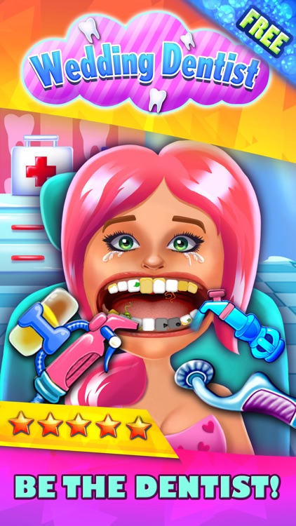 Wedding Dentist - fashion doctor make-over & little kids teeth make-up