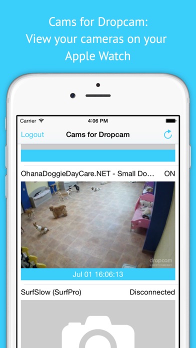Screenshot #1 pour Cams for Dropcam