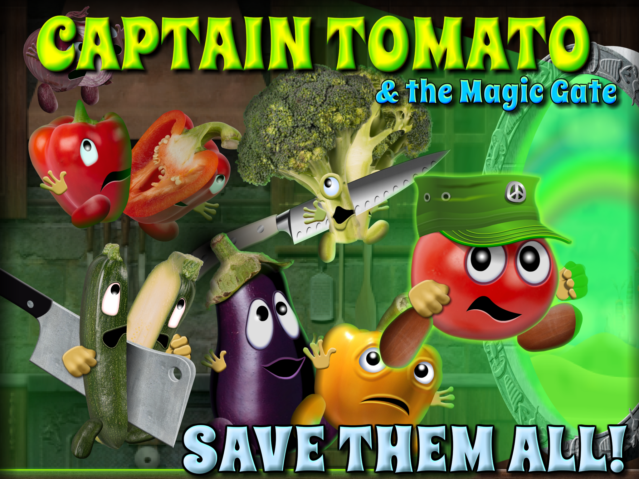 Captain Tomato & the Magic Gate