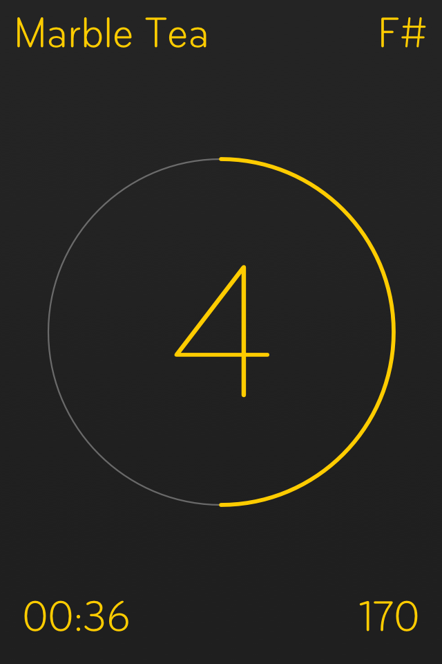 On the 8 - MIDI Clock Display