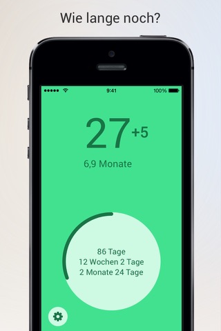 Krümel – Pregnancy progress tracker widget screenshot 2