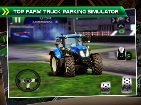 Screenshot #4 pour Farming Truck Parking Simulator - 3D Real Farm Car Driving & Park Racing Sim Games