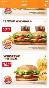 Kupony rabatowe, promocje - Frytkę? do McDonalds, KFC, Burger King, UBER, North Fish, Subway, Dominos Pizza i innych screenshot #2 for iPhone