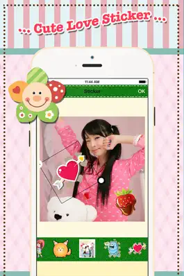 Game screenshot Cute Love Sticker apk