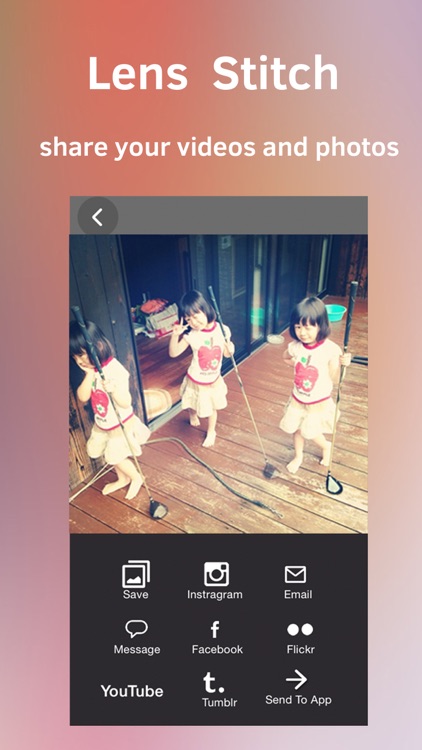 Lens Stitch & Split Pic : Collage your Photo / Video, make Fun Movie for Instagram screenshot-3