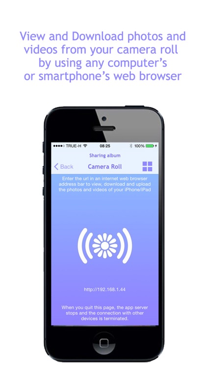 Photos In Wifi - Share the photos and videos of your camera roll in wifi screenshot-4
