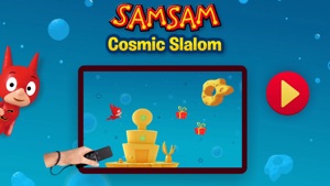 SamSam Cosmic Slalom screenshot #1 for Apple TV