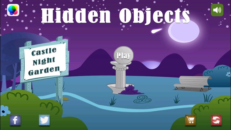 Castle Night Garden : The Hidden Object