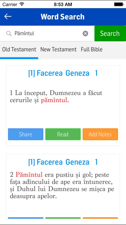 Romanian Bible screenshot-4