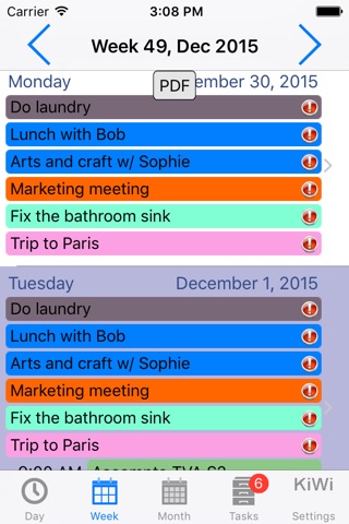 Task and Cal : Easily Manage your Tasks and Calendar screenshot 2