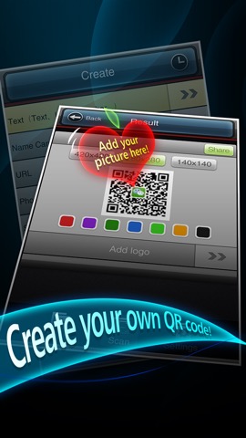 ^QRCode Reader & Creatorのおすすめ画像1