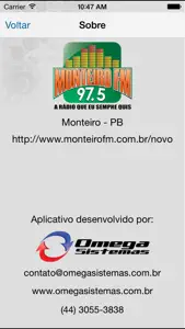 Monteiro FM screenshot #5 for iPhone