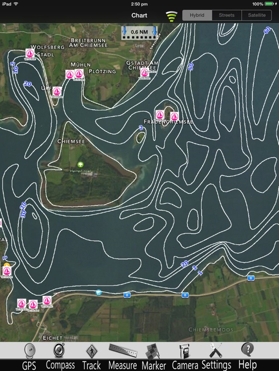 Chiemsee Nautical Charts Pro