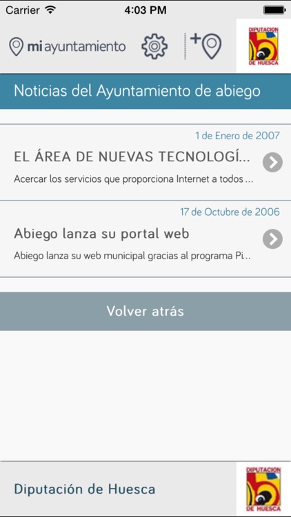Ayuntamientos de Huesca al día screenshot-3