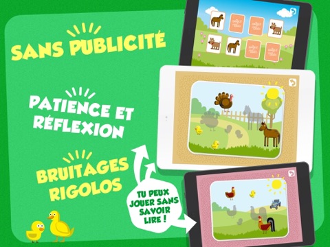 Screenshot #6 pour Mes premiers Puzzles : Animaux à la ferme [Gratuit]