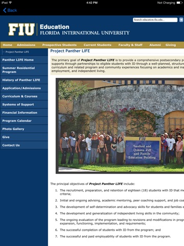 Panther Life - Florida International University HD screenshot 3