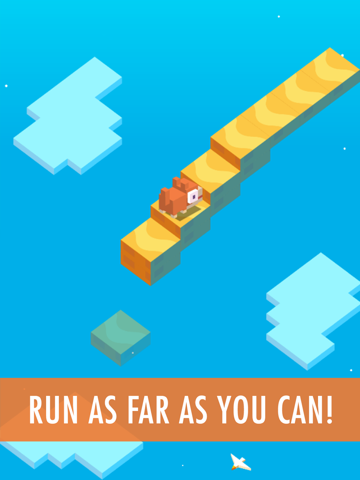 Screenshot #4 pour Crossy Cloud Jump - Endless Hopper Run