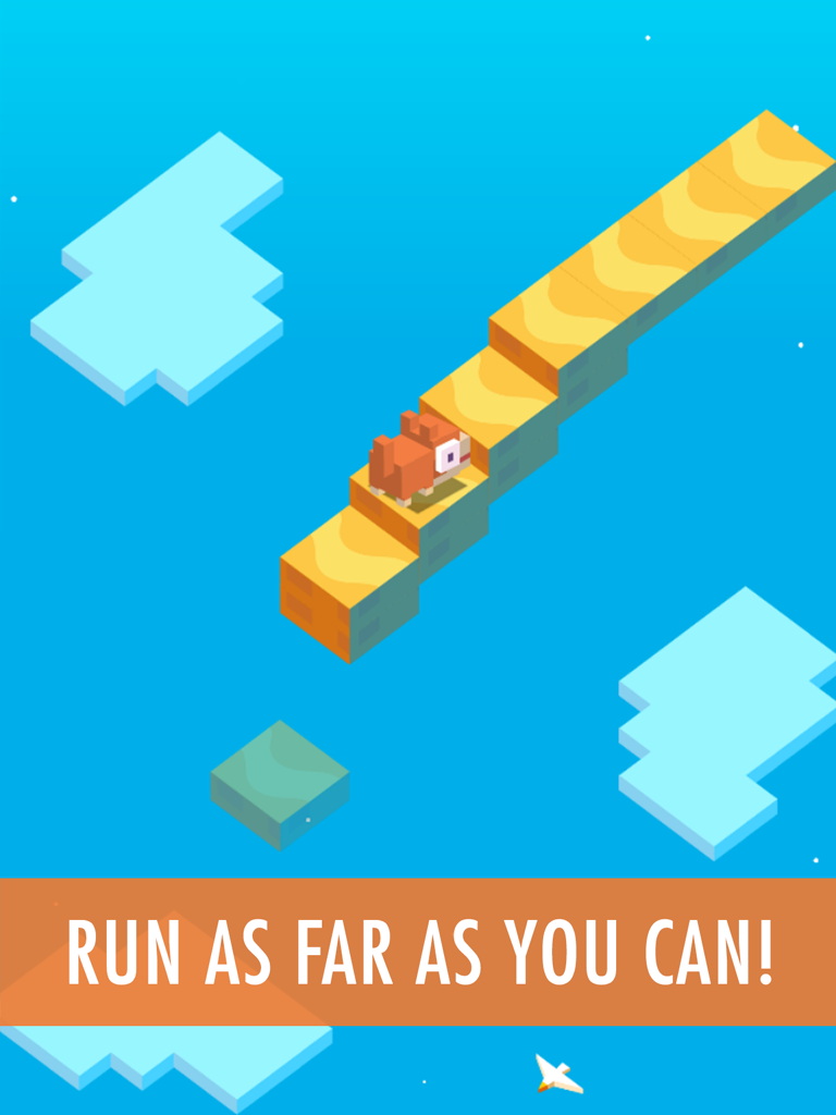 Crossy Cloud Jump - Endless Hopper Run screenshot 4