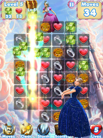 Screenshot #4 pour #1 Princess Puzzle Games - Play dress up in the palace HD