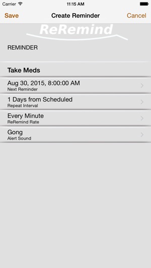 ReRemind - Critical Task List