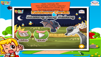 Screenshot #1 pour Kelelawar dan Musang - Cerita Anak Interaktif
