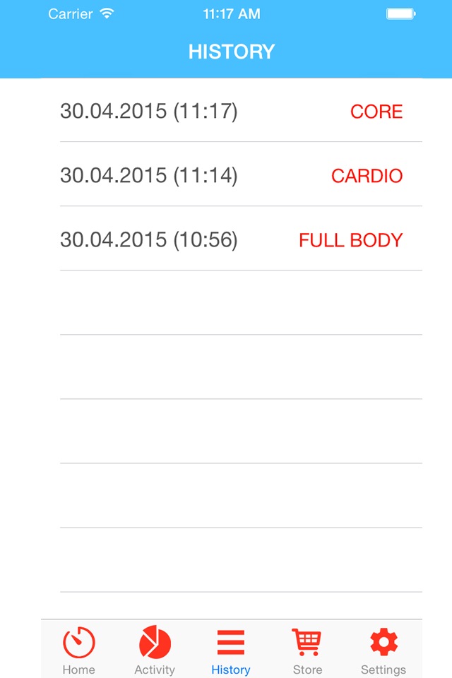 7 Minute workout for iPhone - The Best personal trainer plus daily workout for flat abs & fast calories burn screenshot 3