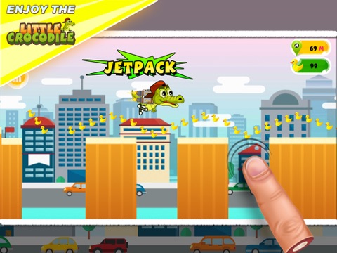 Screenshot #6 pour Little Happy Crocodile Run