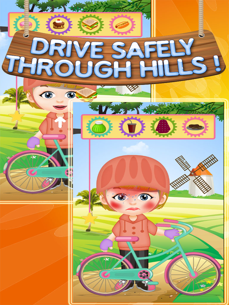 Ride Elsa's Bike - Kids School Bicycle Fun Adventure screenshot 6