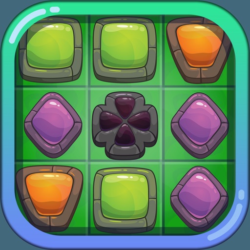 Stone Matching - A Puzzle Game to Test Your Finger Speed for FREE ! iOS App