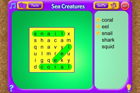 Word Search Jr. - An Educational Game from School Zone screenshot 4